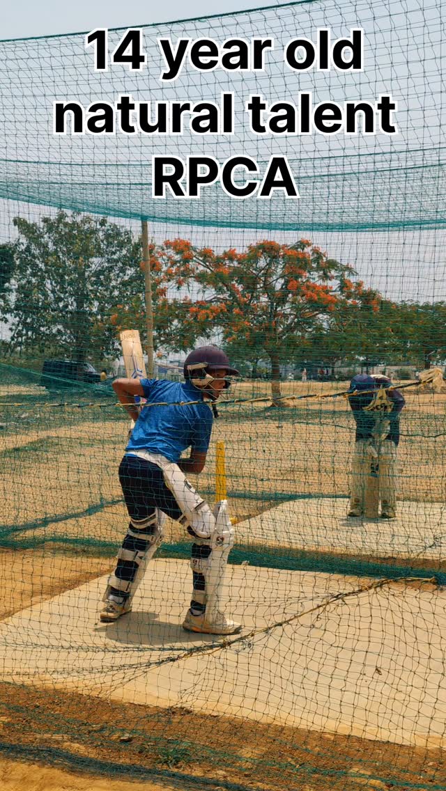 Young batter in the RPCA nets